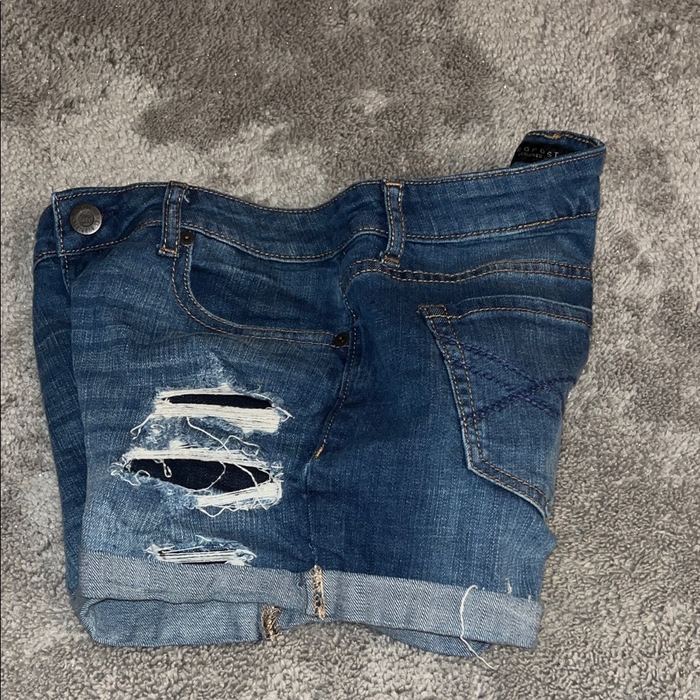 Aeropostale Distressed Blue Jean Shorts Bundle - Picture 11 of 12